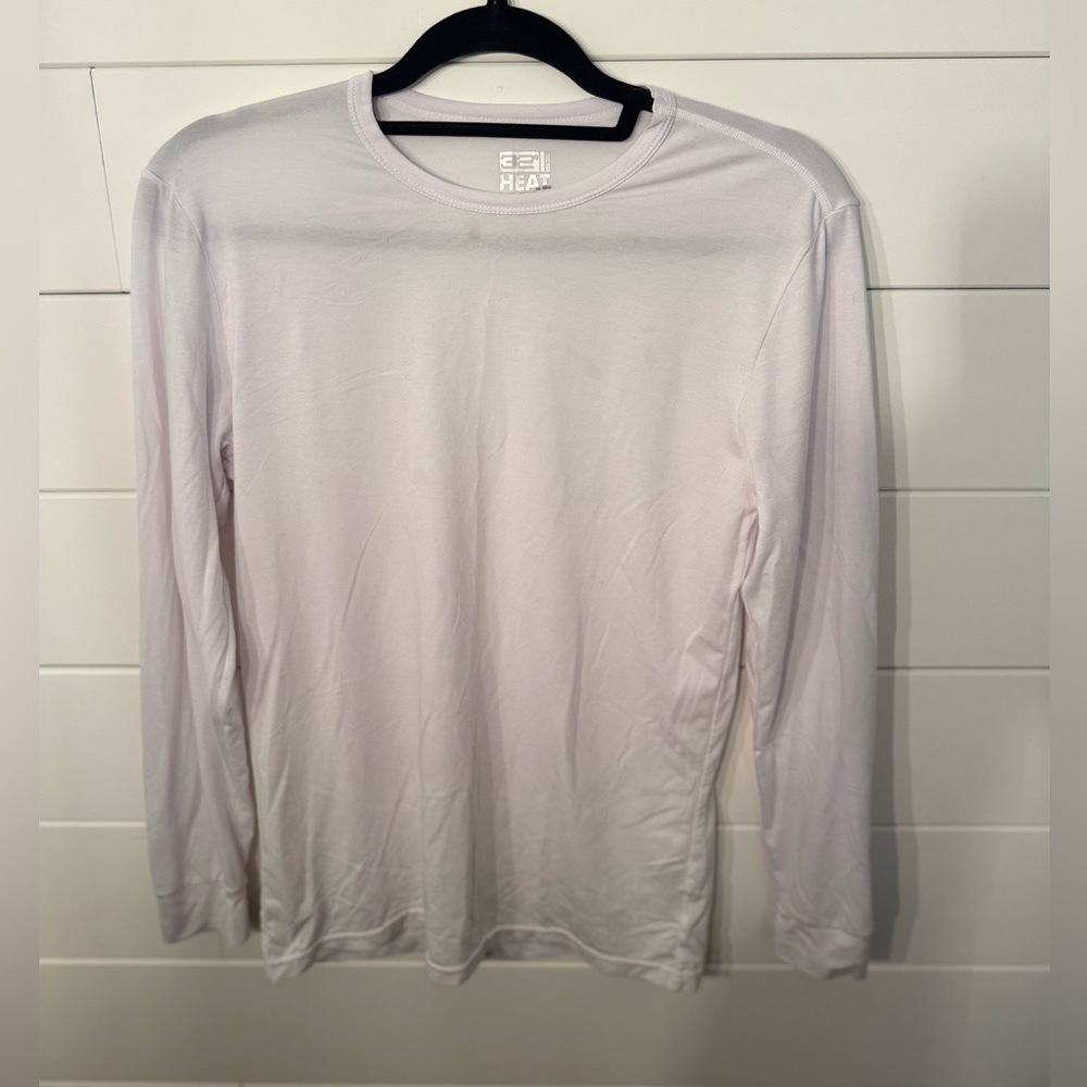 32 Degrees Men's White Long Sleeve Shirt
